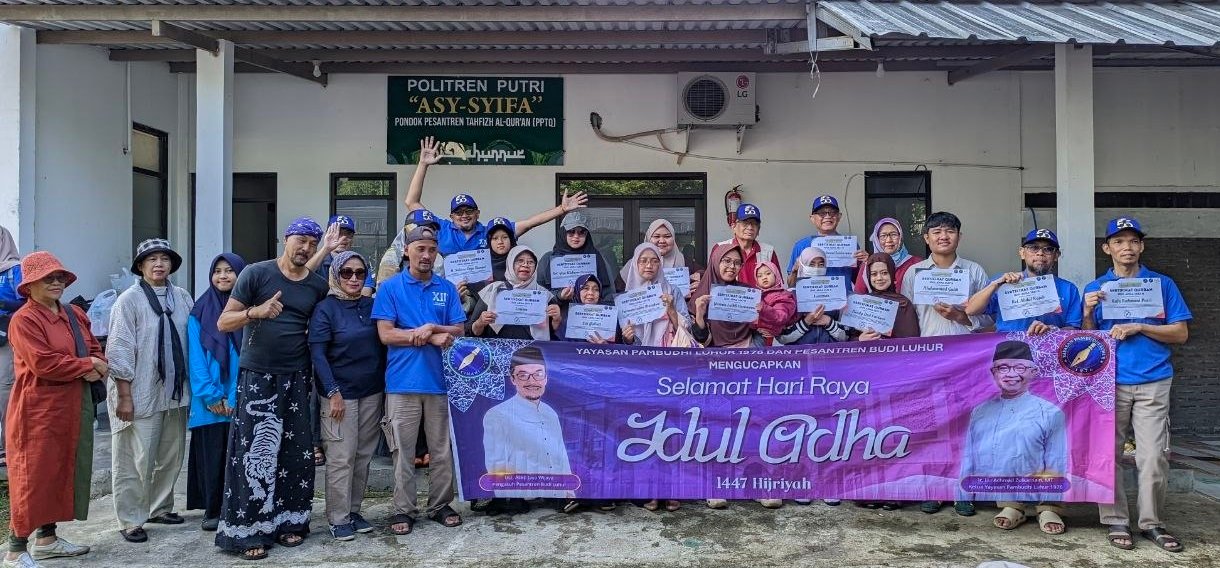 Penyelenggaraan Qurban 1447 H YAYASAN PAMBUDHI LUHUR 1976